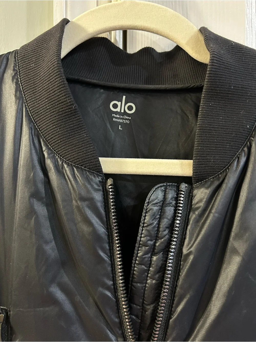 ALO Yoga lightweight bomber